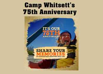 75 aniversario del campamento Whitsett