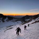 HAT Winter Mountain Hike - Sunset